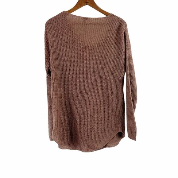 Charlotte Russe V-neck Sweater Size Medium - Picture 2 of 4